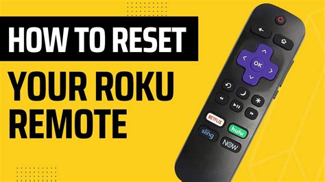 How to reset roku remote - Here’s how to perform a soft reset: Press the Home button on your Roku TV remote to navigate to the home screen. Scroll up or down to highlight the Settings option and press the OK button. In the settings menu, select System and then choose Power. Select System restart and press the OK button to confirm.